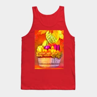 Fruits and vegetables in a basket Tank Top